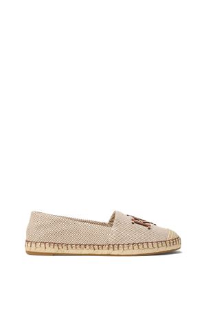 Cameryn Logo-Espadrilles-Flat-Crs Dye Cnv/Smthclf LAUREN RALPH LAUREN | Espadrillas | 802P09065002